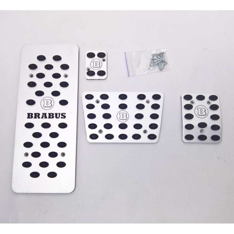 ALUMINUM PADS ON THE PEDALS LIKE BRABUS FOR MERCEDES-BENZ ML W163