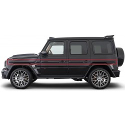 BLACK MOLDING TRIM KIT LIKE BLACK EDITION for MERCEDES-BENZ G-CLASS G WAGON W463A 2018 up