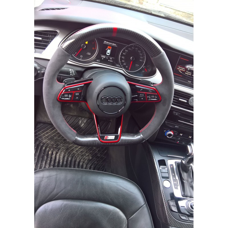 CARBON STEERING WHEEL for AUDI A4 B8 2008 up