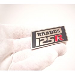 EXCLUSIVE STAINLESS STEEL HANDMADE LOGO style BRABUS 125R for SMART 453